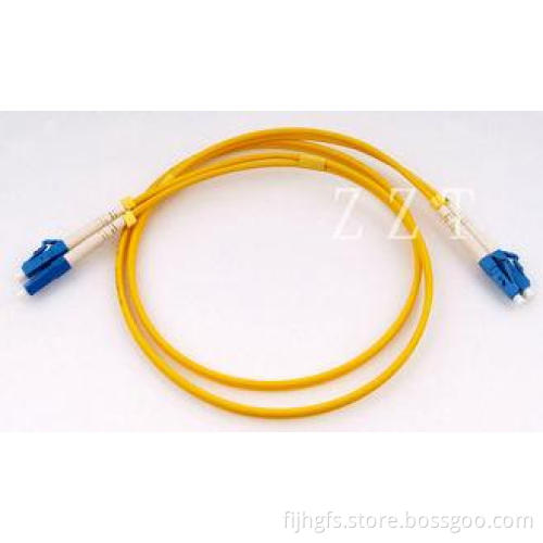 LC OS2 3.0mm Cable Single Mode Patch Cord DX With Low Inser